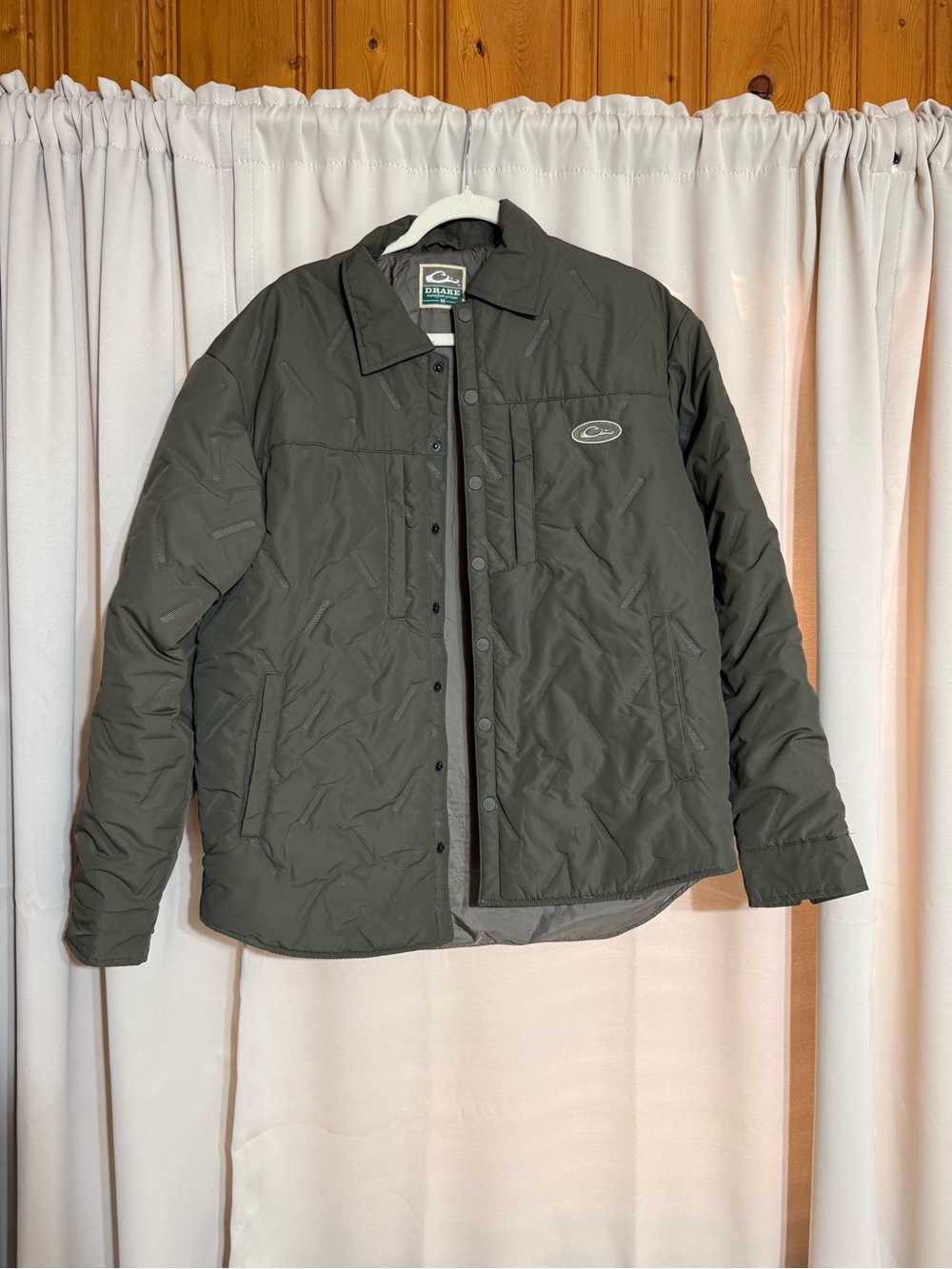 Drake Olive Green Insulated Men's Jacket